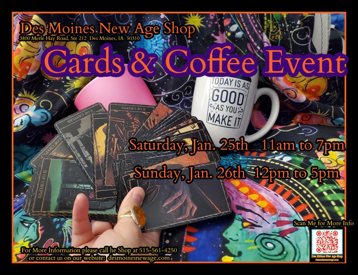 Cards & Coffee Event