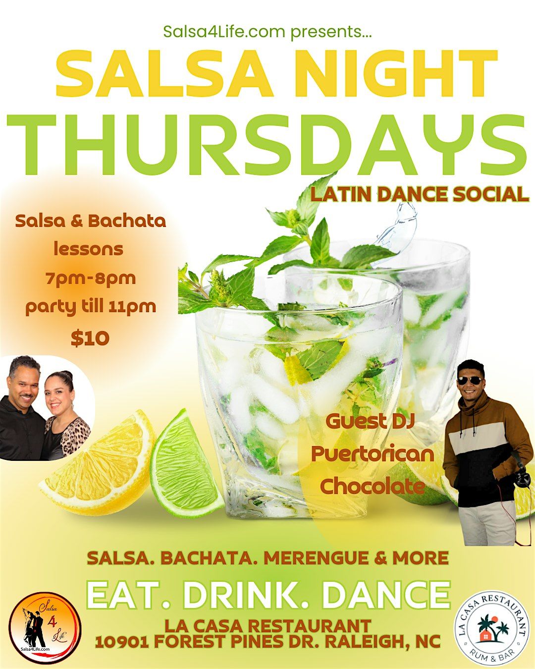 Salsa Night Thursdays - Latin Dance Social