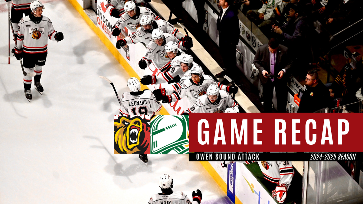 Parking Owen Sound Attack at London Knights