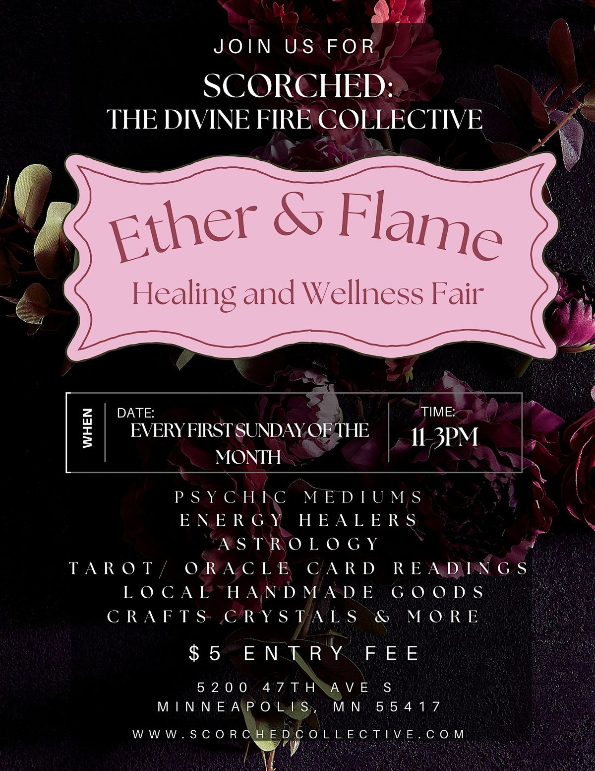 Ether and Flame: Holistic Wellness and Healing Fair