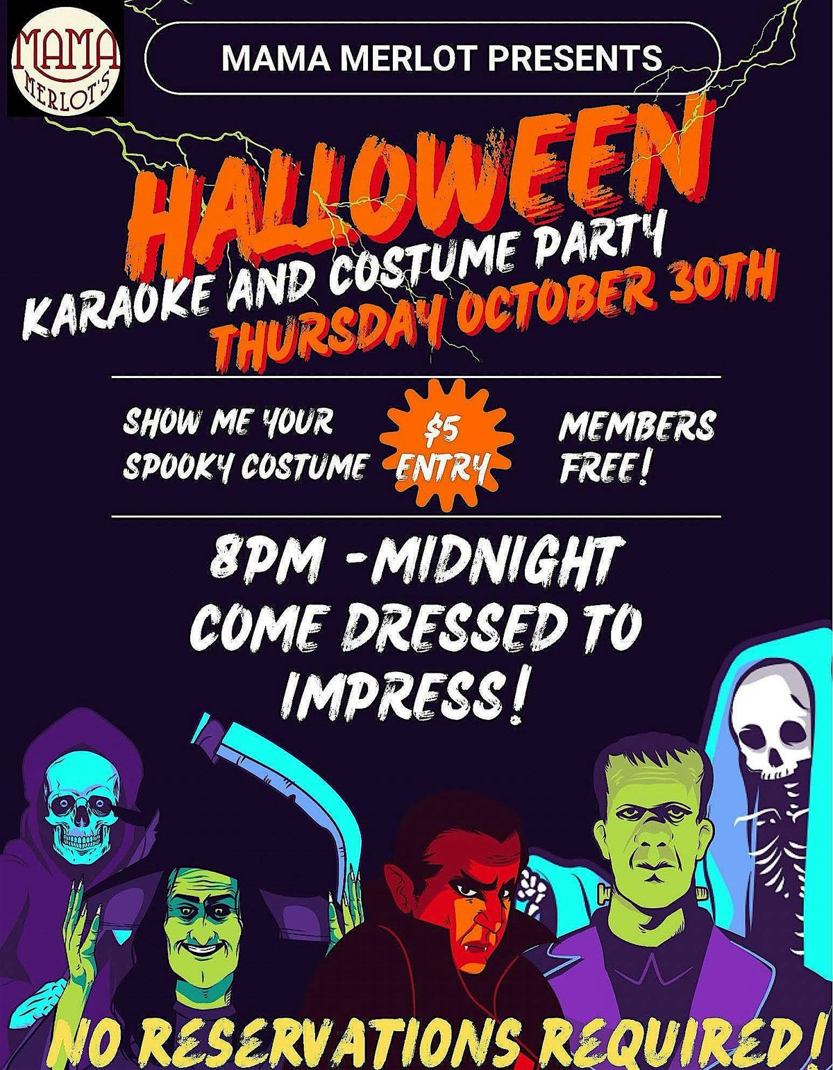 Halloween Karaoke & Costume Party at the Speakeasy