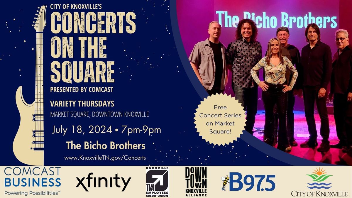 Concerts on the Square with The Bicho Brothers