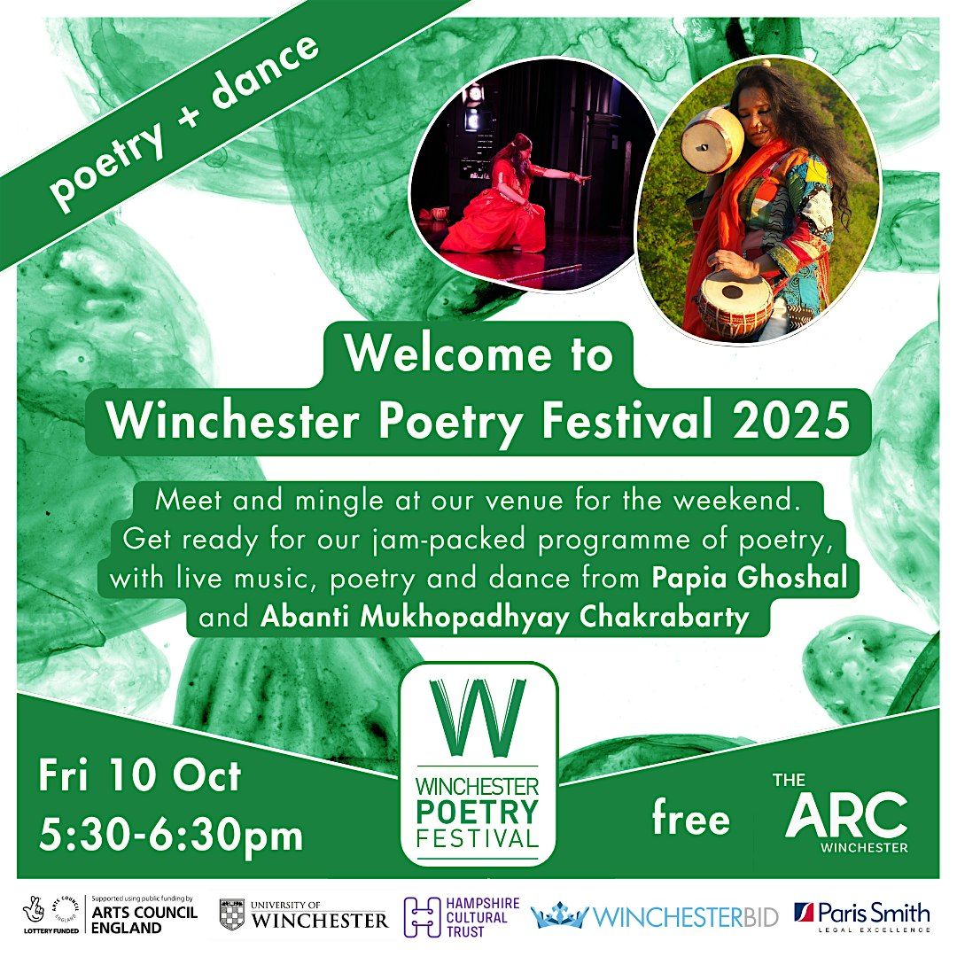 Welcome to Winchester Poetry Festival 2025