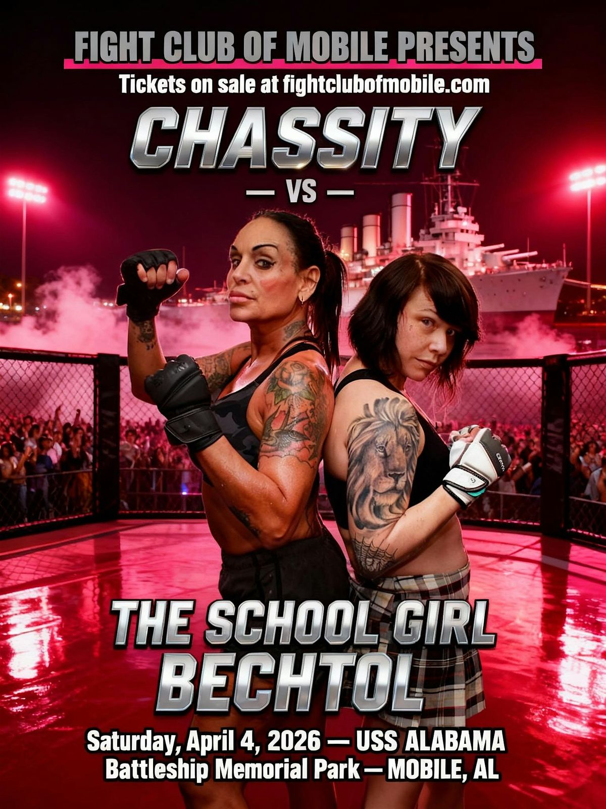Fight Club of Mobile Chassity Vs Bechtol  *EARLY BIRD SPECIAL*