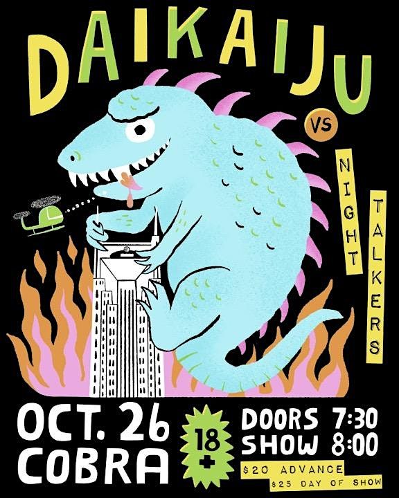 Venue: DAIKAIJU vs. NIGHT TALKERS