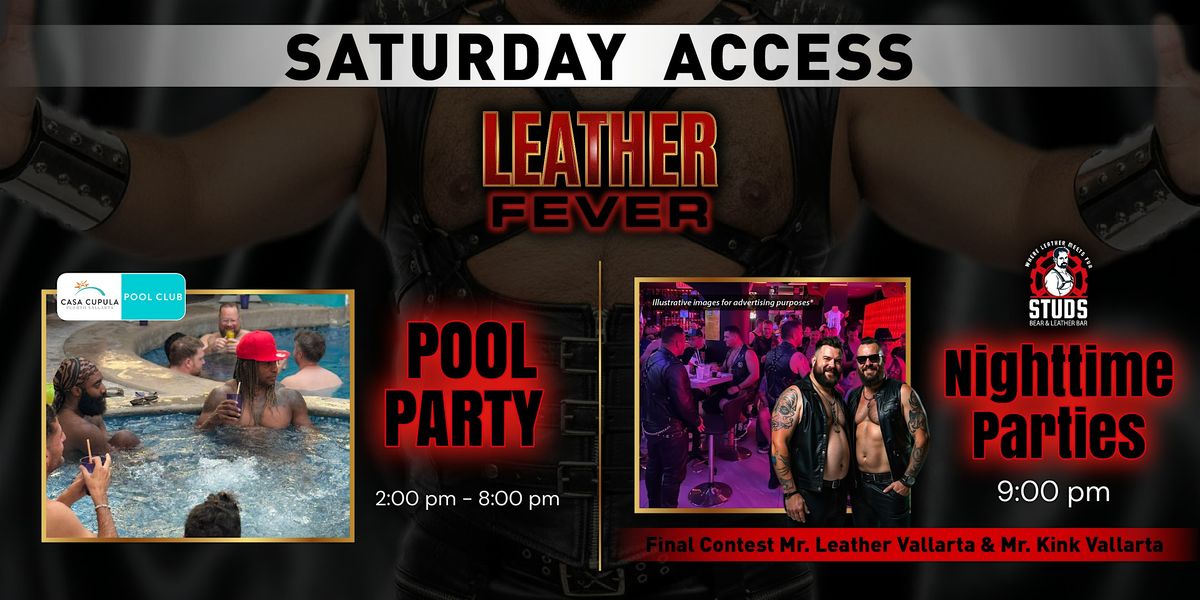 Leather Fever 2025 | SAT S\u00c1B Nov  22nd Individual Party Access | Studs Bar