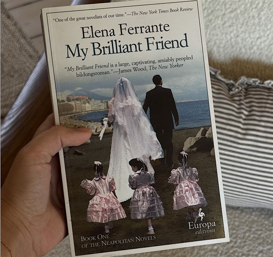 Tanya Burr's Book Club | September - My Brilliant Friend by Elena Ferrante