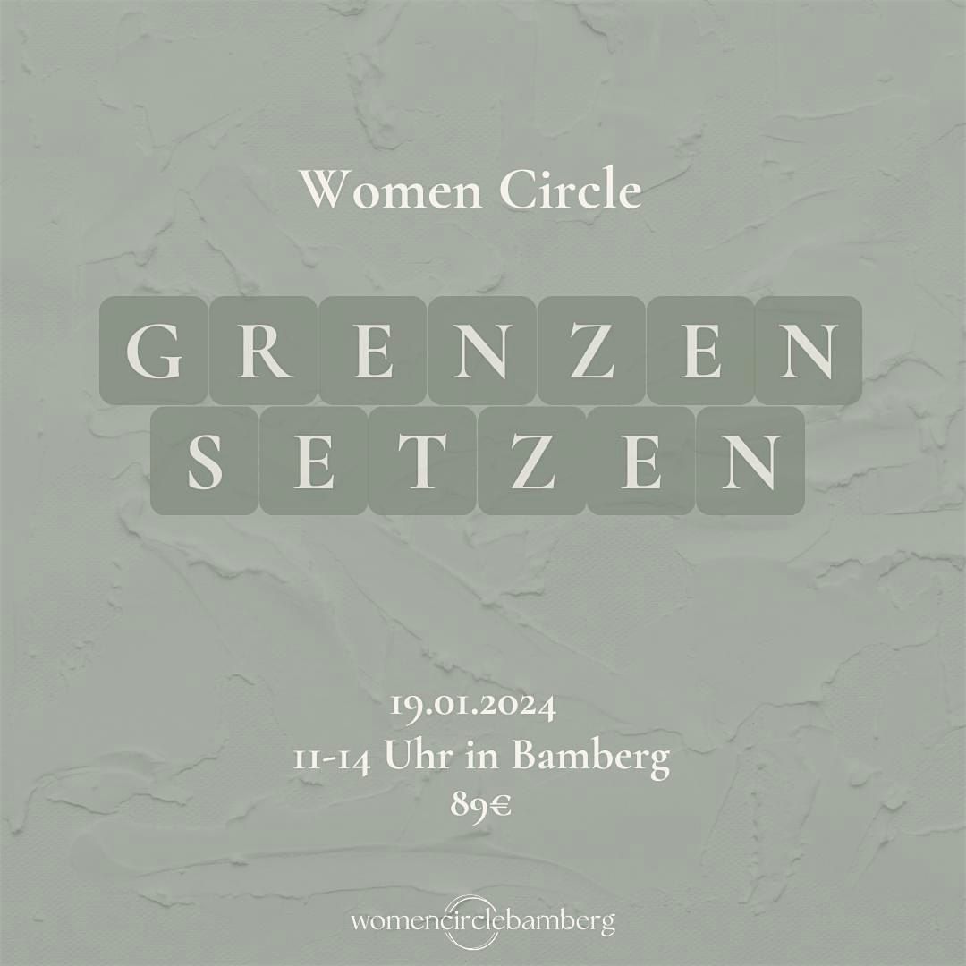 Women Circle "Grenzen setzen" am 19.01.2025 in Bamberg