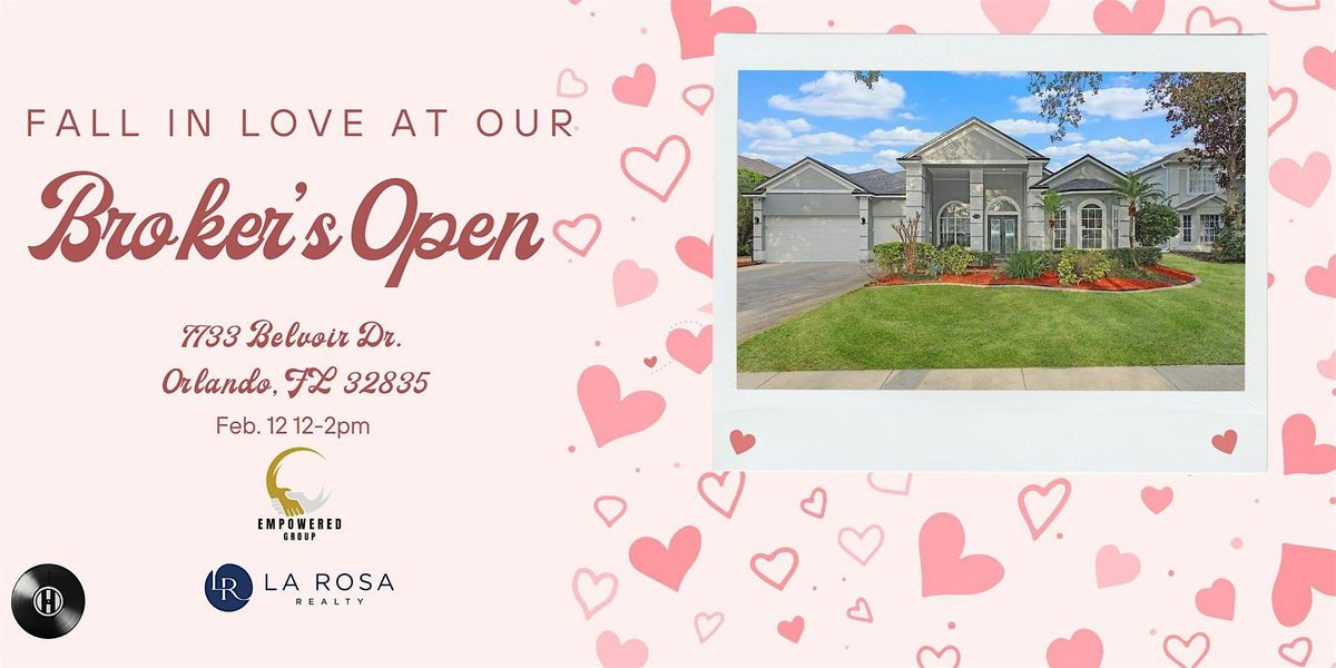 Fall in Love at our Brokers Open