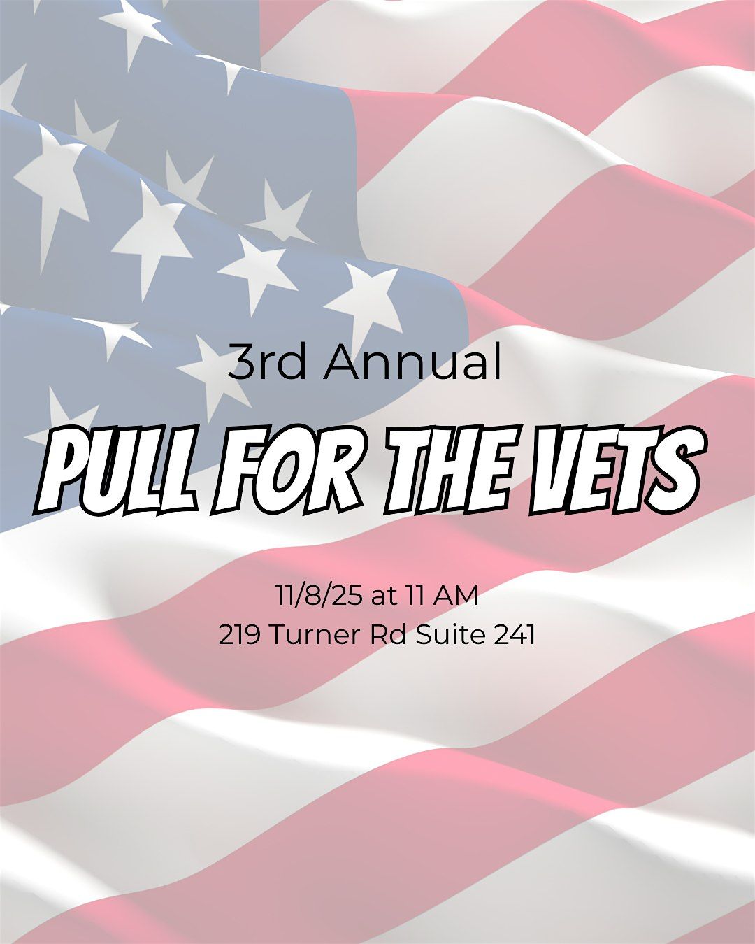 3rd Annual Pull for the Vets