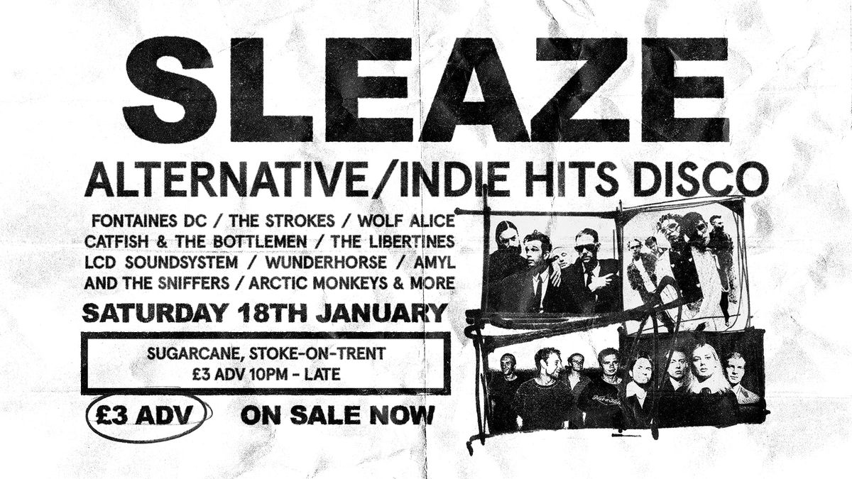 SLEAZE - Alternative\/Indie Disco (SUGARCANE)