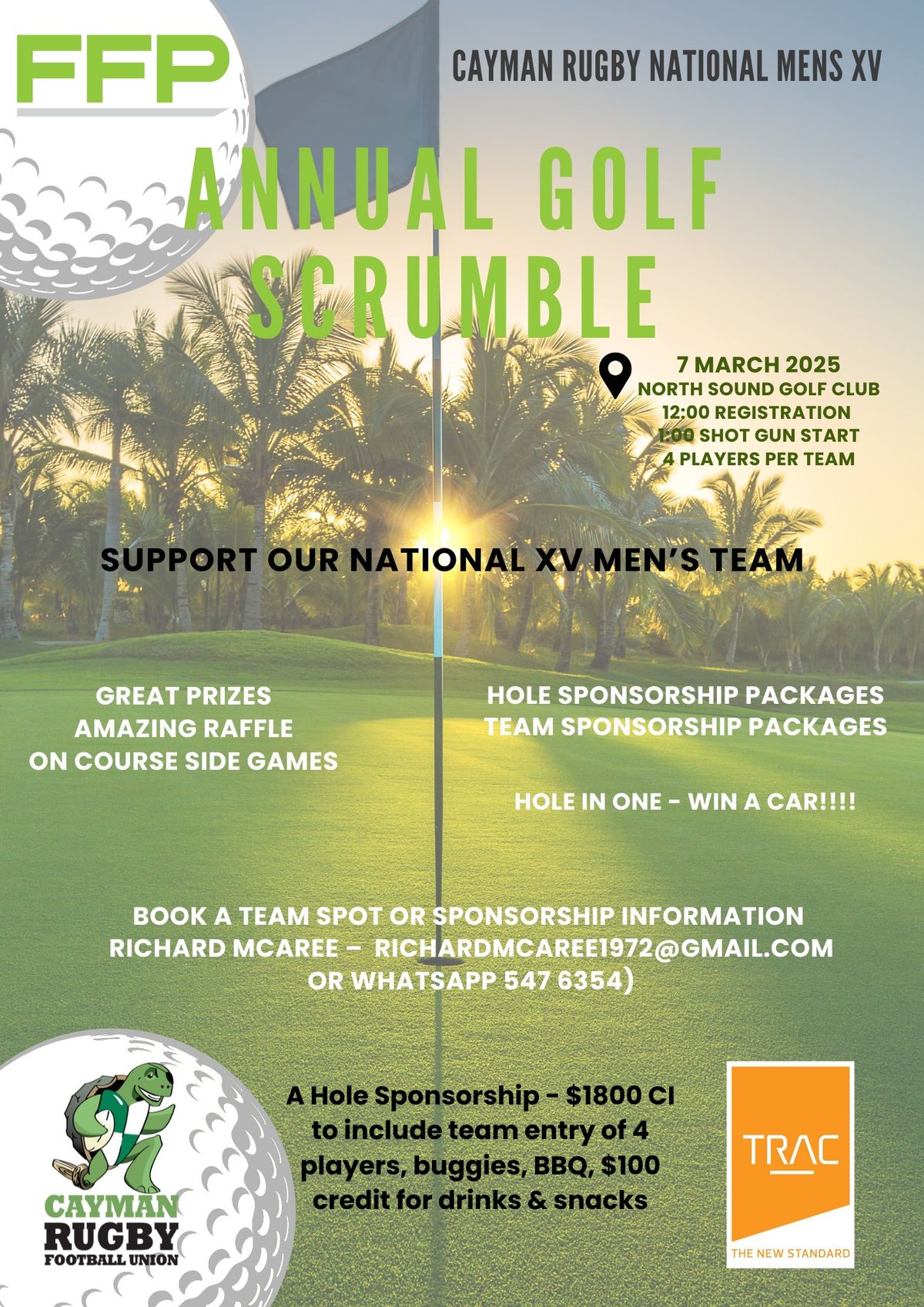 FFP Cayman National Mens XV Annual Golf Scrumble 