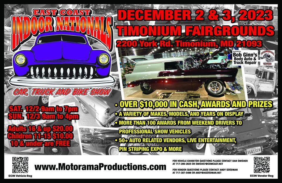 East Coast Indoor Nationals - Car, Truck, and Bike Show