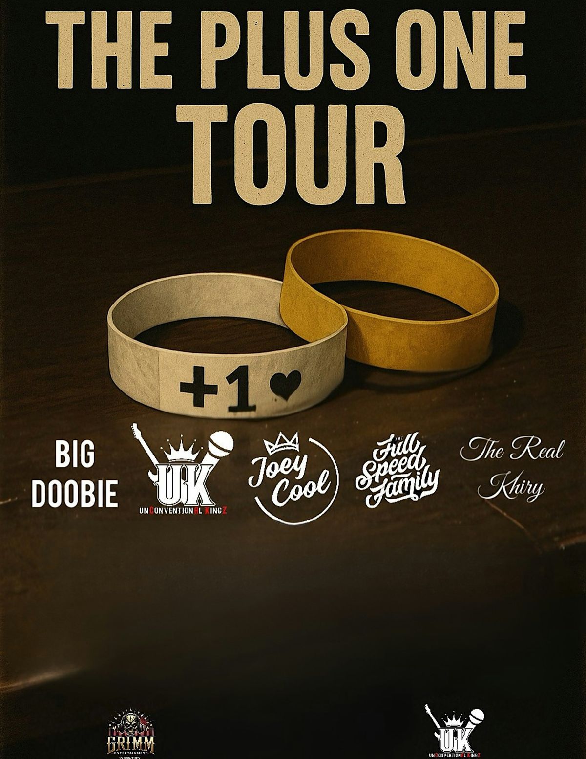 The Plus One Tour w\/ Joey Cool and The Unconventional Kings