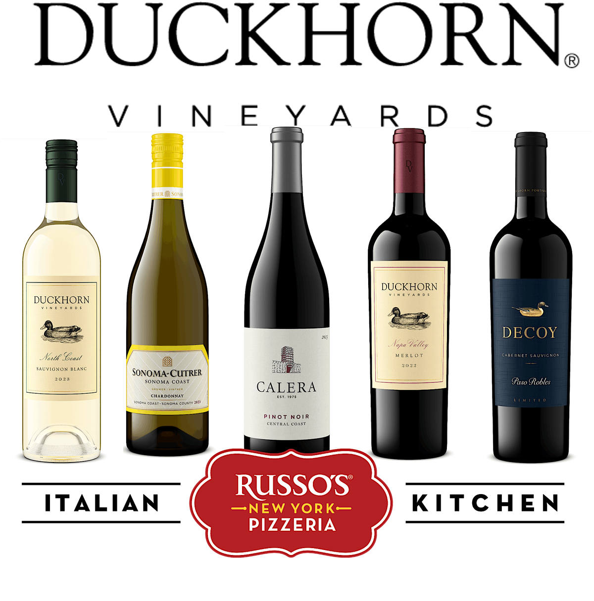 Russo's Duckhorn Vineyards  5-course Wine Dinner