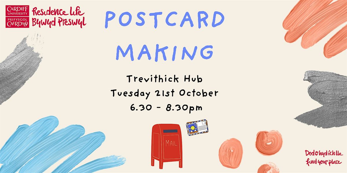 Postcard Making | Creu Postgysg