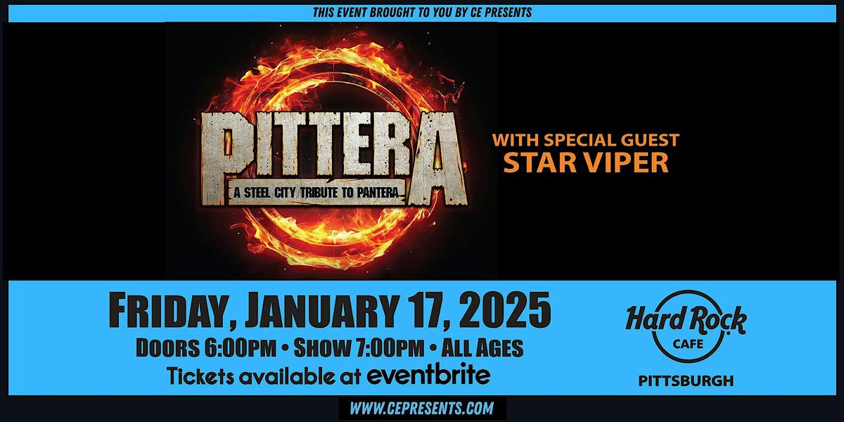 PitterA - A Steel City Tribute to Pantera