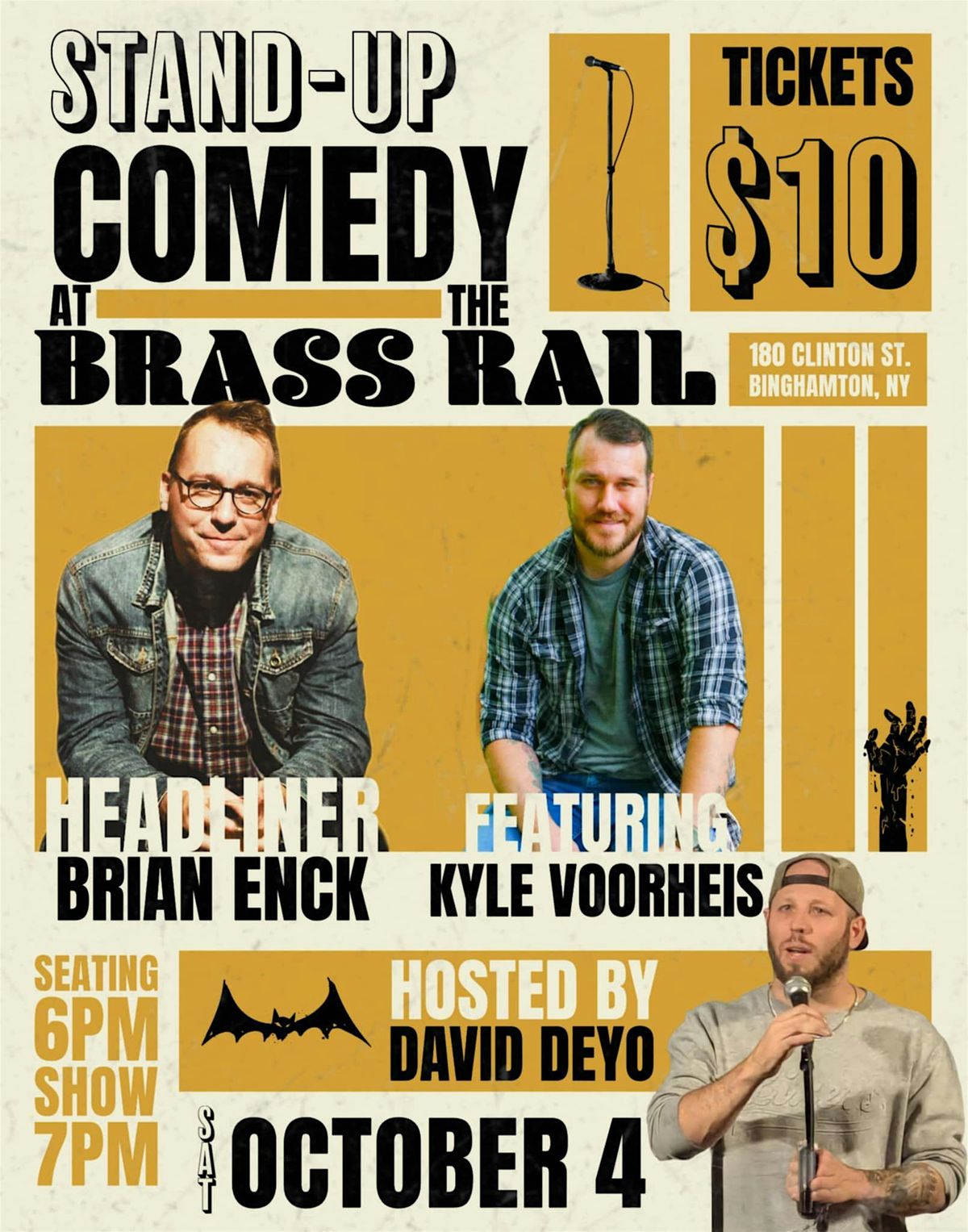 Comedy Night At Brass Rail