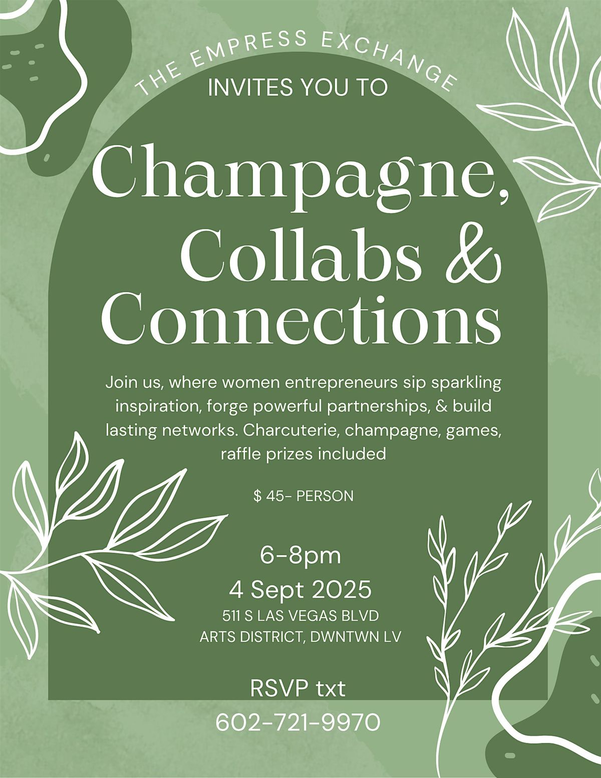 Champagne, Collabs & Connections