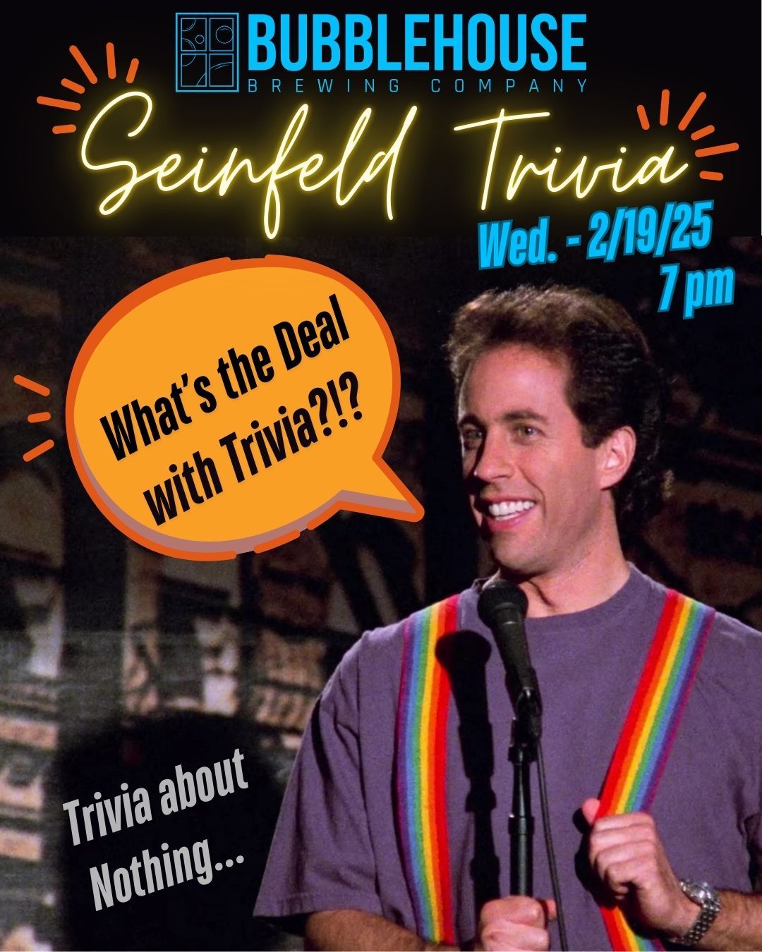 TEAM TRIVIA: SEINFELD EDITION