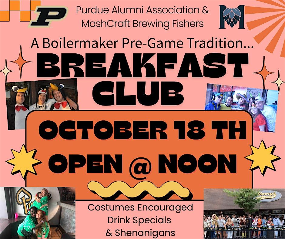 Purdue "Breakfast Club" @ MashCraft