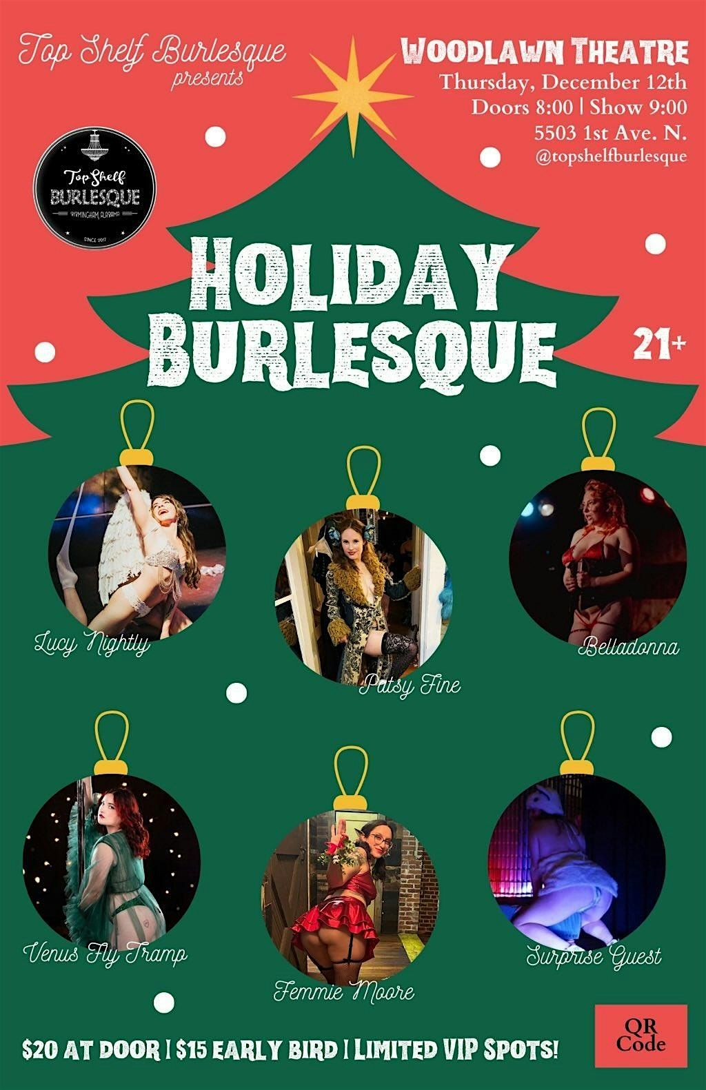 Top Shelf Burlesque Presents A Holiday Burlesque Show