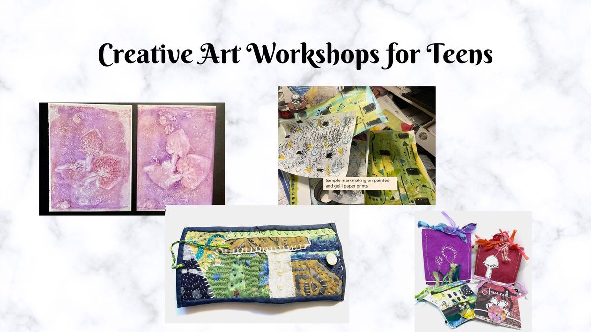 Creative Art Workshops for Teens