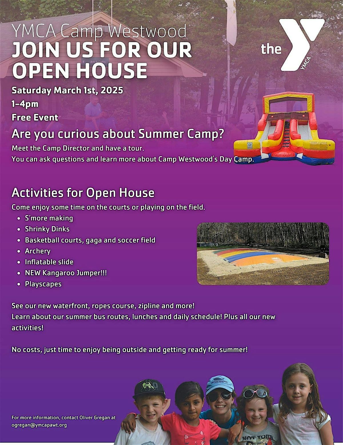 Camp Westwood's March Open House