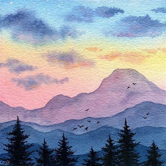 Watercolour Workshop - Paint & Sip Evening