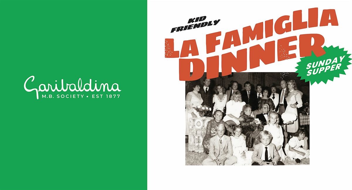 La Famiglia Italian Dinner - October 2025