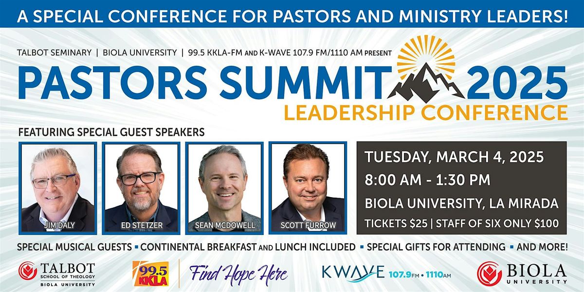 Pastors Summit 2025