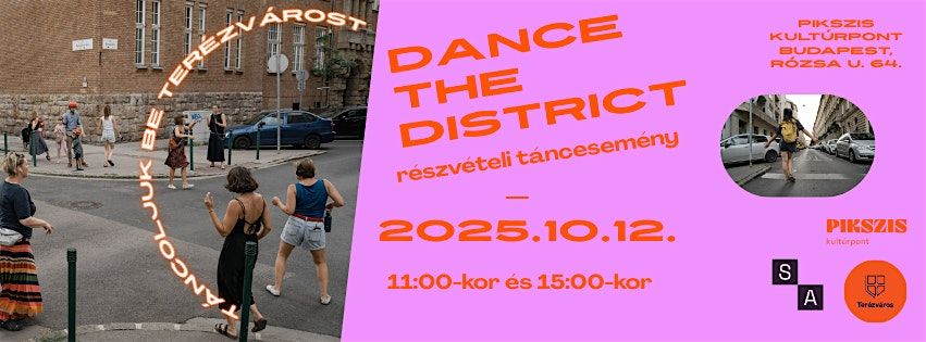 DANCE THE DISTRICT - ENGLISH FRIENDLY - community dance event