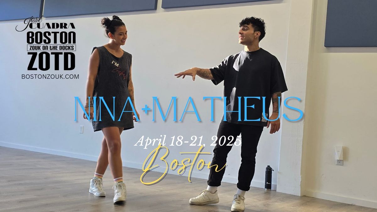 Nina + Matheus  Boston ZOTD Weekender