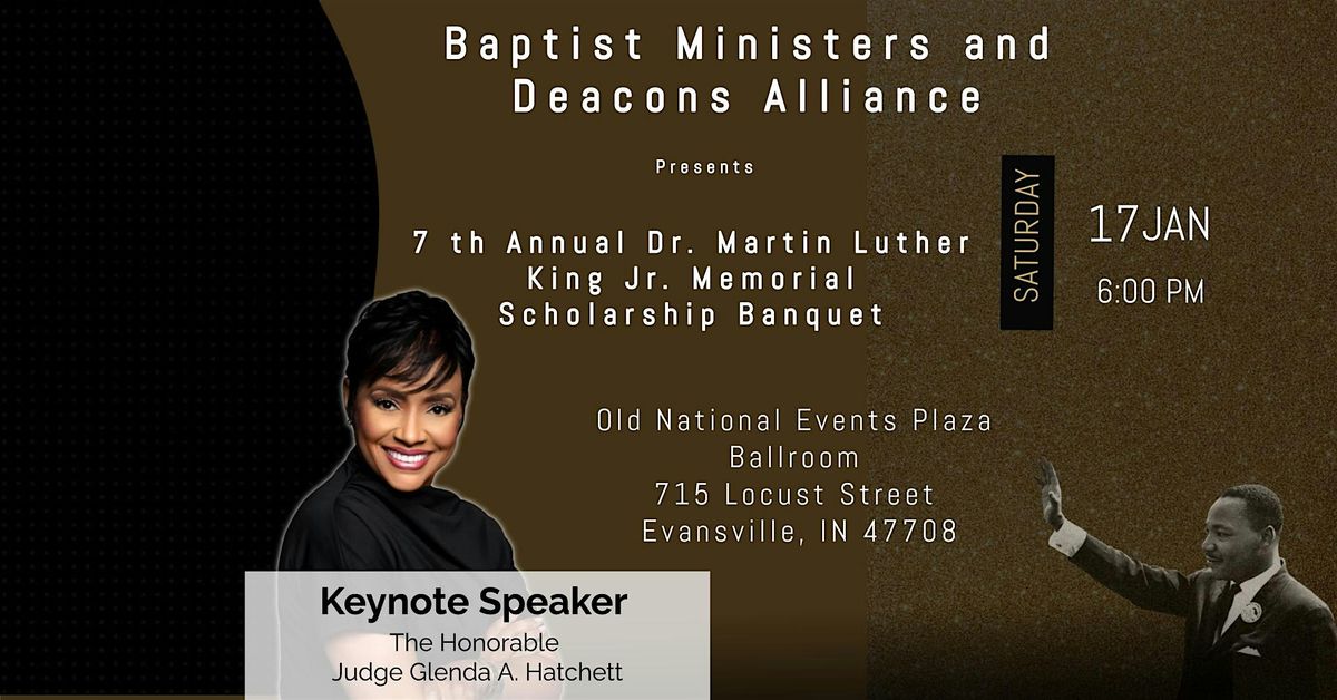 7th Annual Martin Luther King Jr. Memorial Scholarship Banquet
