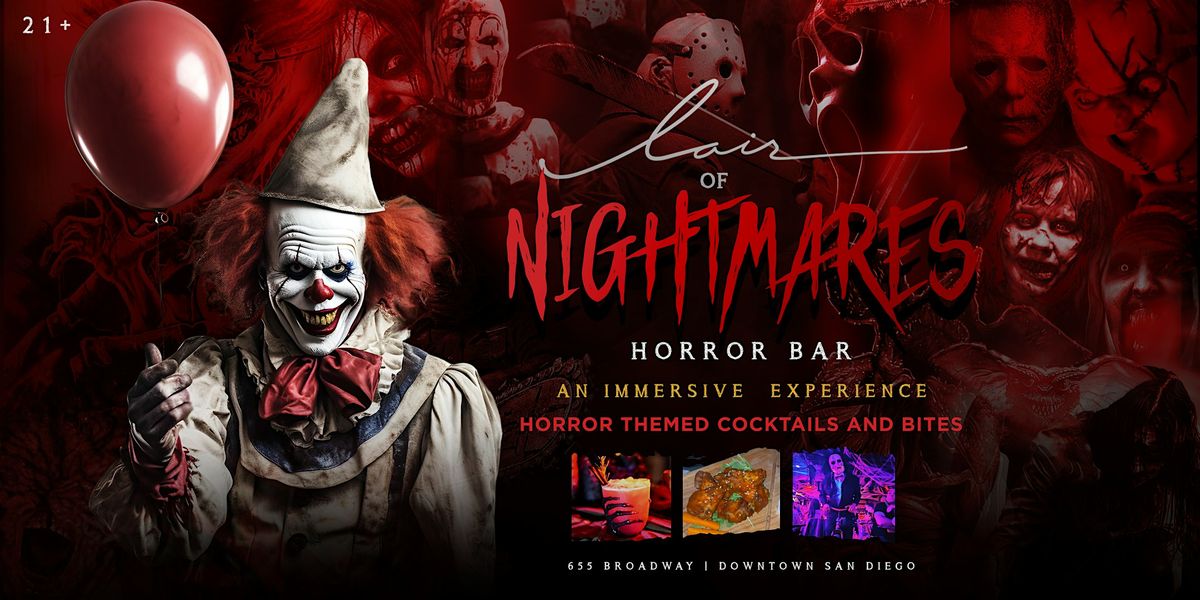 Lair of Nightmares Speakeasy Saturday October 11th, 2025
