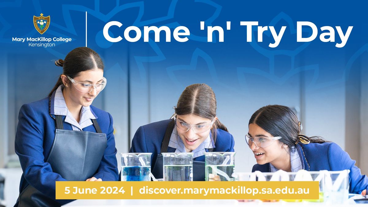 Come 'n' Try MacKillop Day