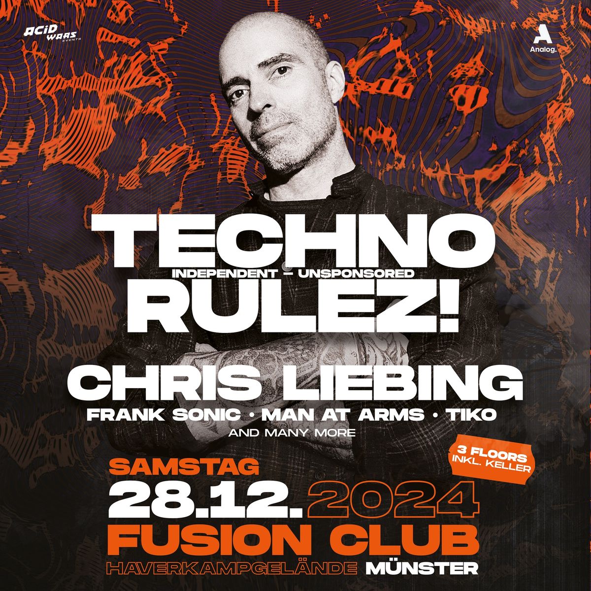 Techno Rulez! presents CHRIS LIEBING