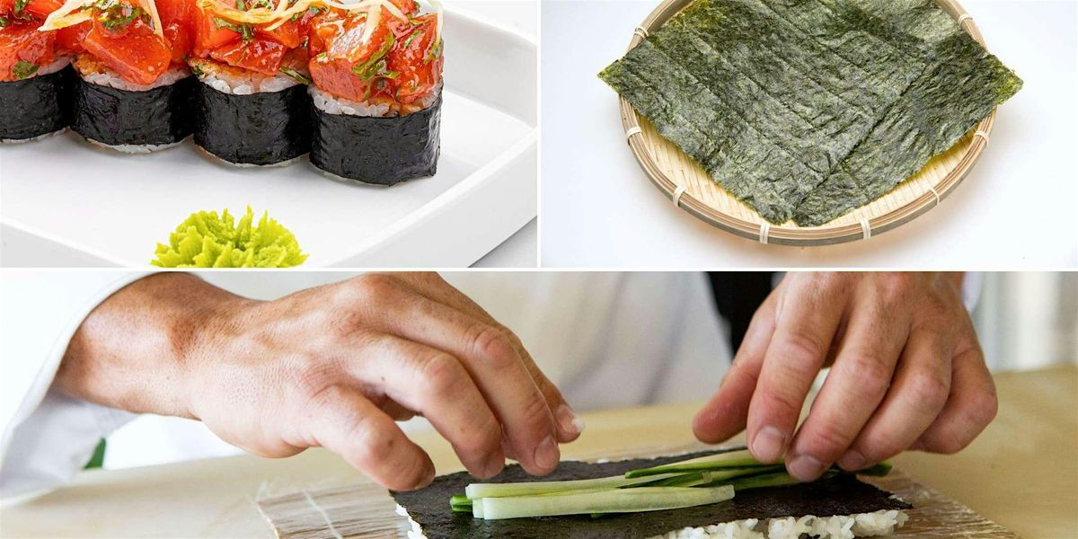 Make Epic Sushi Rolls with Chef Harold at a Local Distillery - Cooking Class by Classpop!\u2122