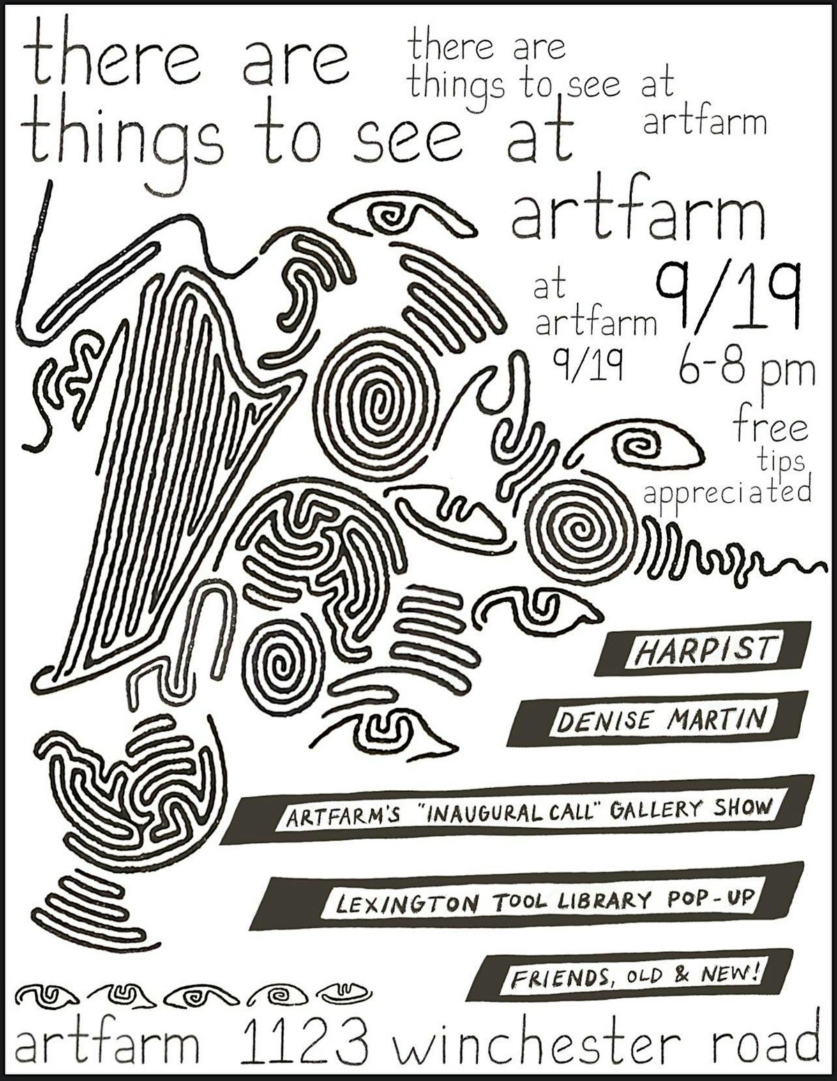Gallery Night w\/ harpist Denise Martin