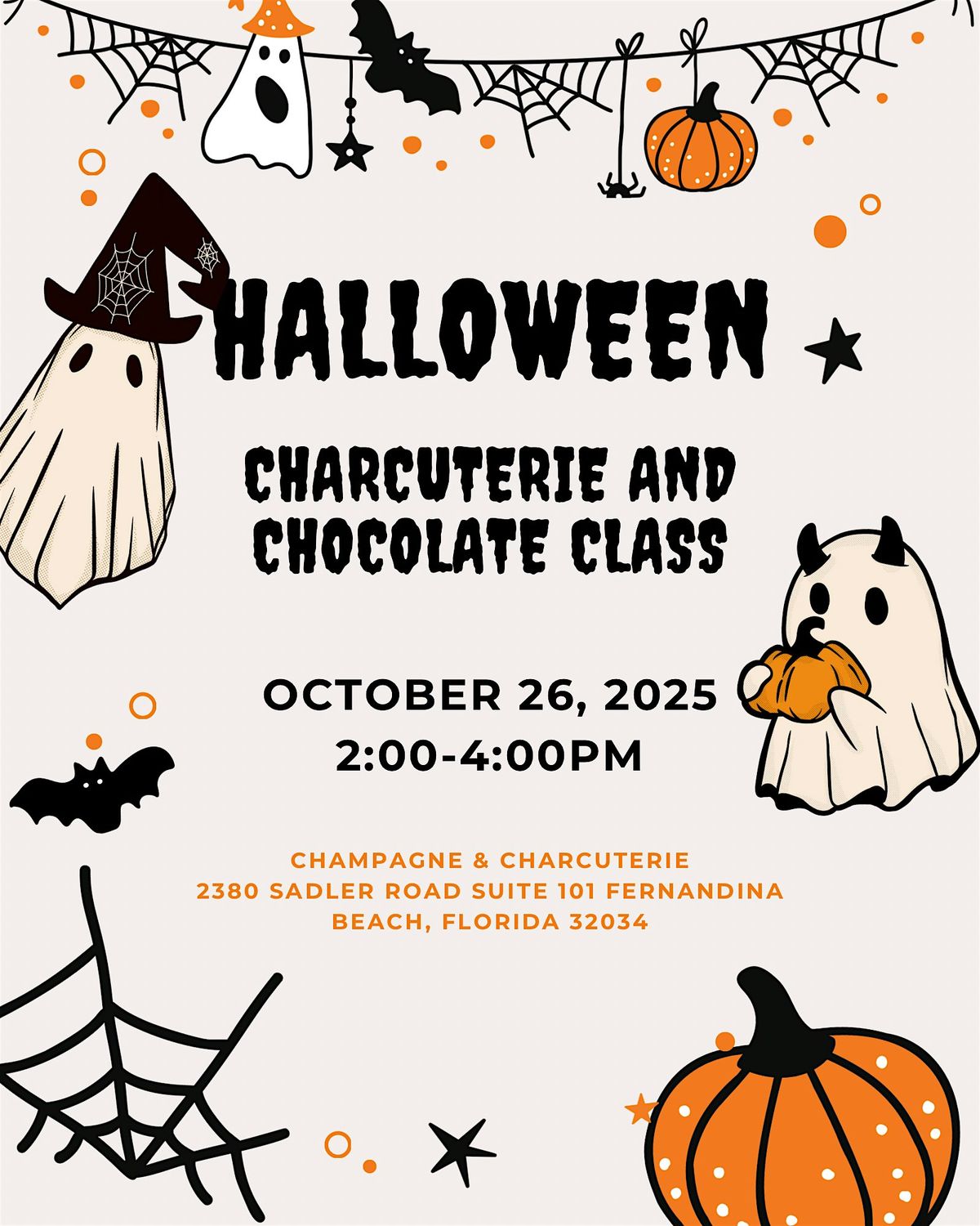 Halloween Charcuterie and Chocolate Class