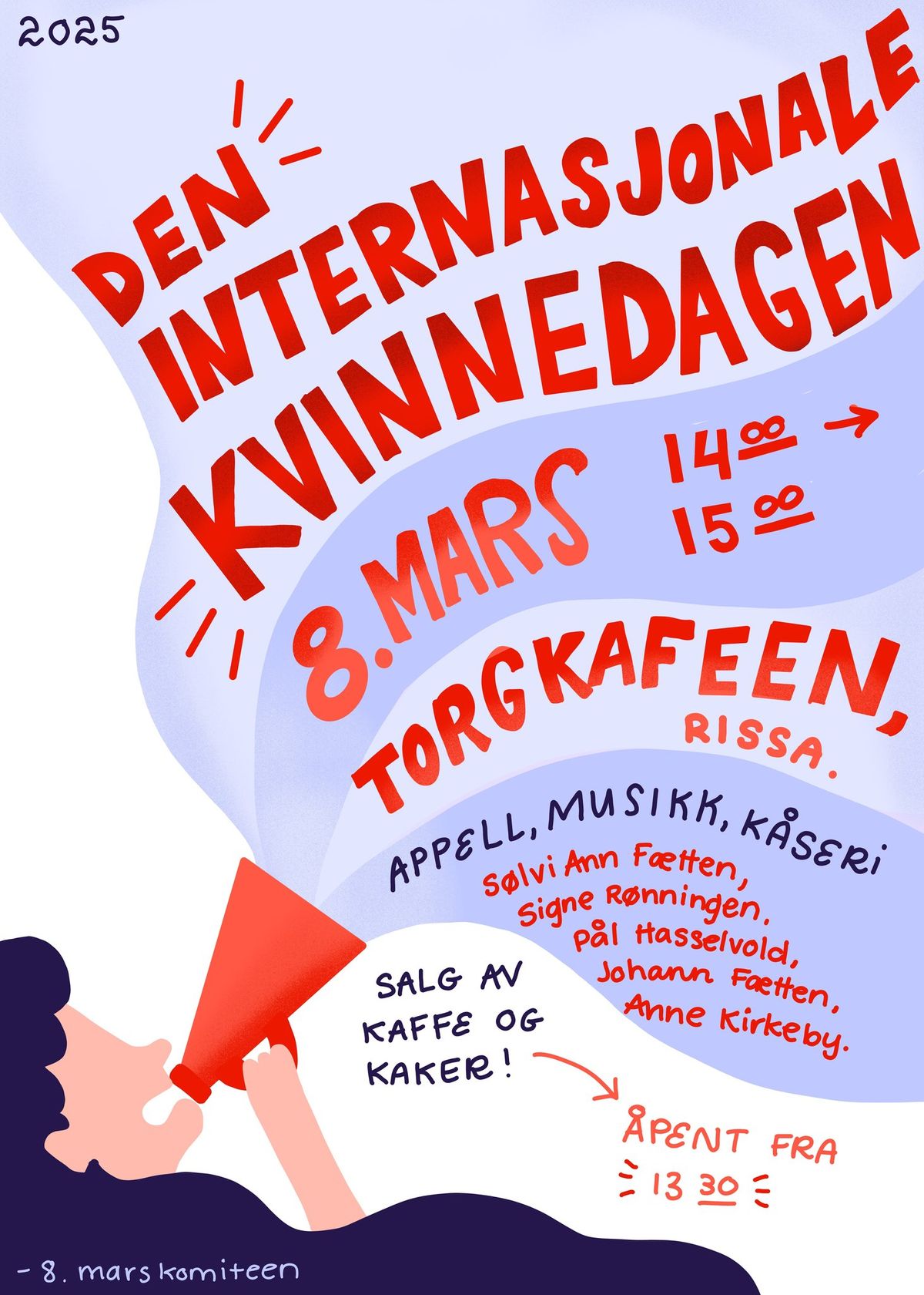 Vi feirer den internasjonale kvinnedagen!