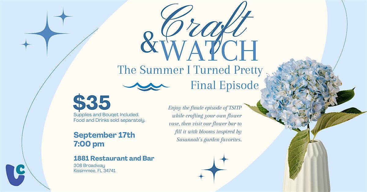 Craft & Watch: The Summer I Turned Pretty Finale