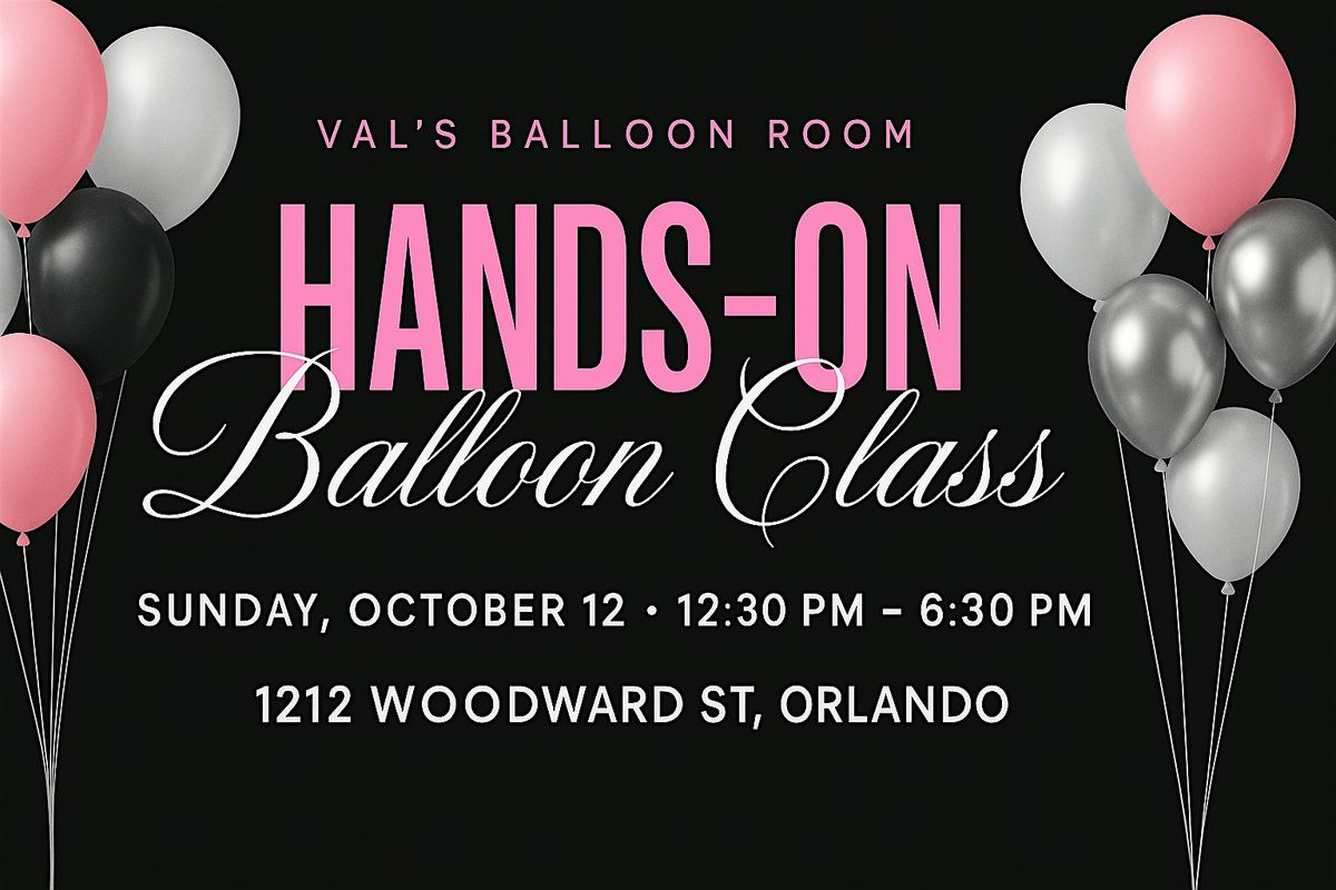 Hands-On Balloon Class