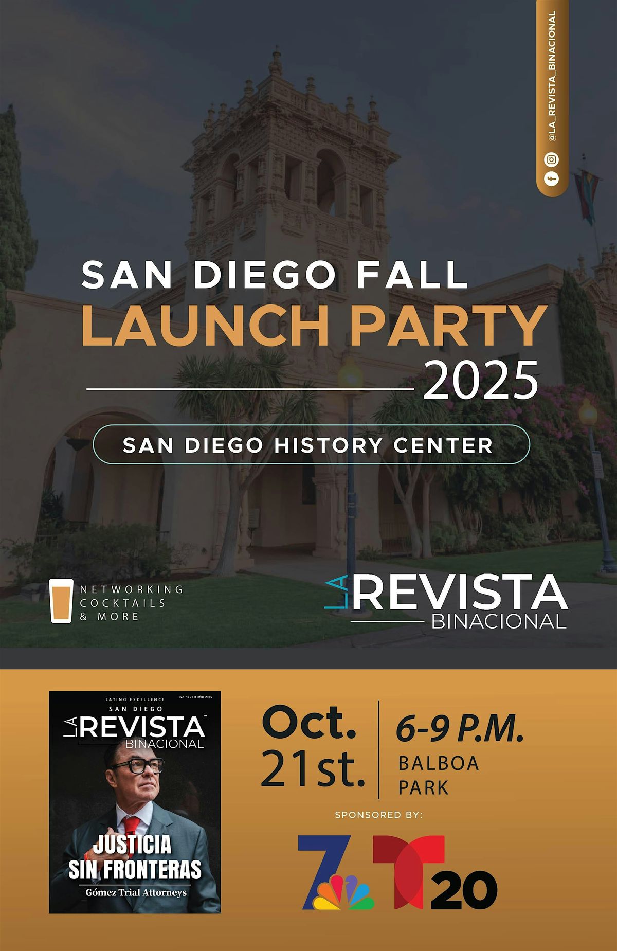 La Revista Binacional - San Diego  Fall 2025 Launch Party