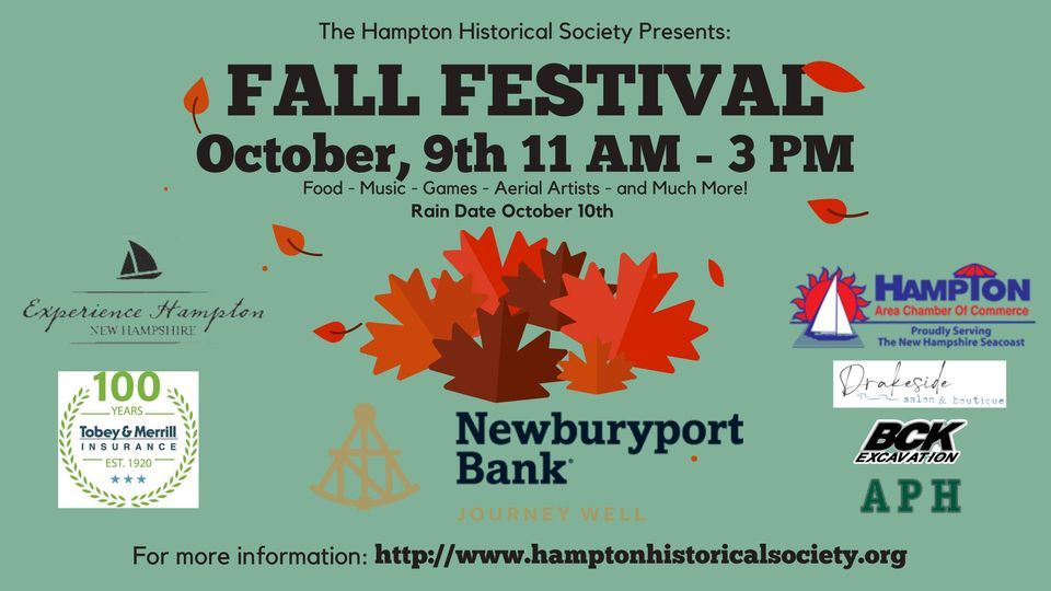 2nd Annual Fall Festival