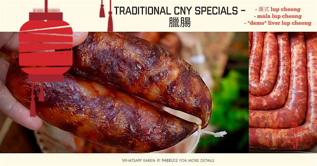 Lunar New Year Specials; \u81d8\u8178