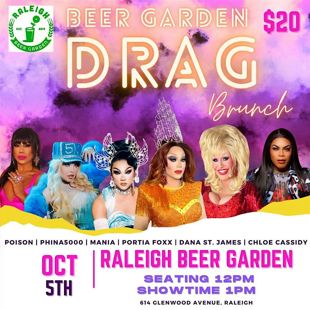 Beer Garden Drag Brunch October 2025