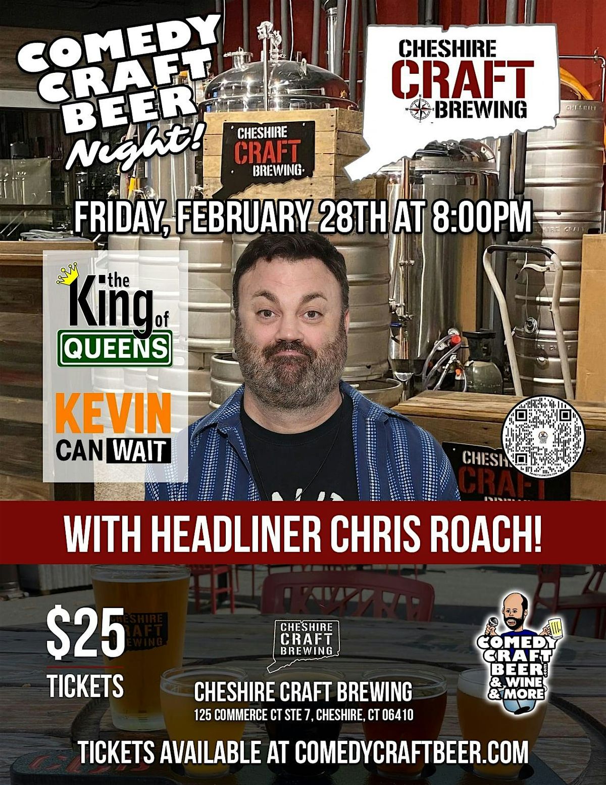 Comedy Night at Cheshire Craft Brewing