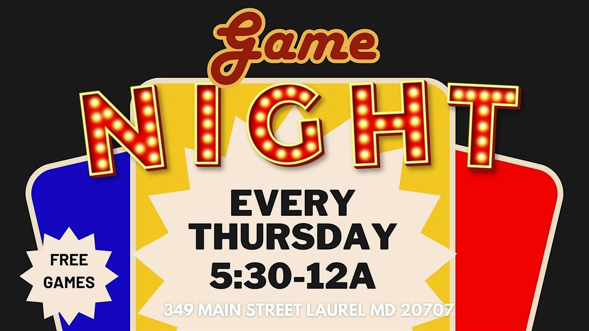 Game Night at Myste Lounge