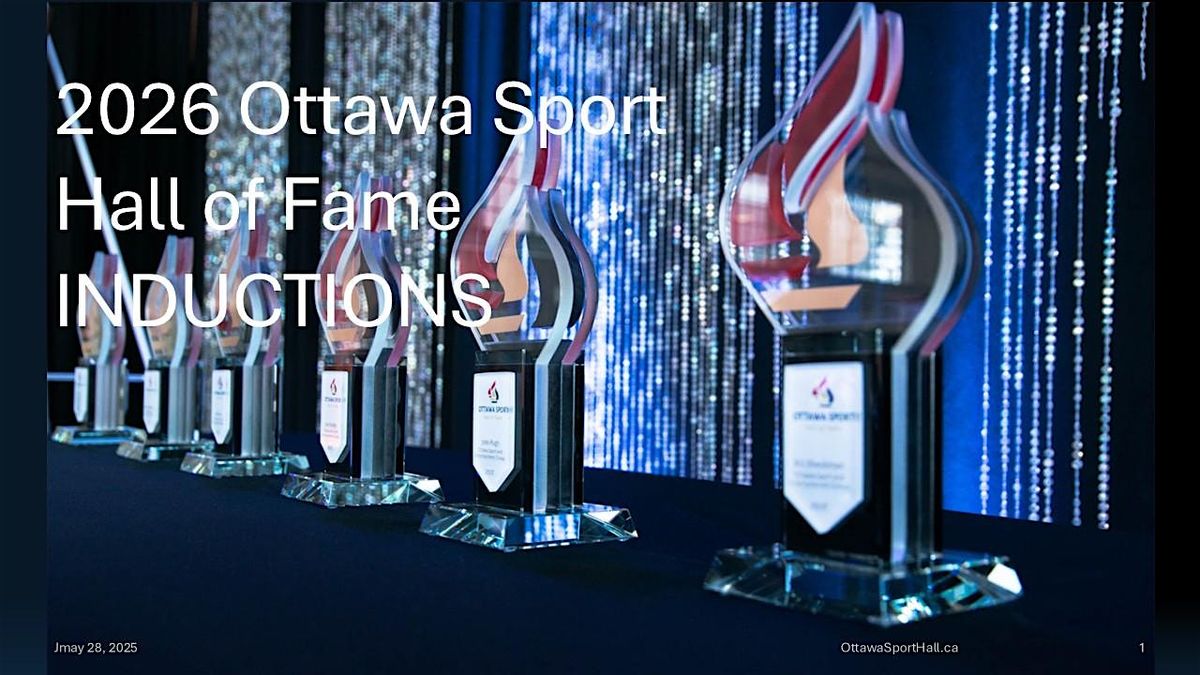 2026 Ottawa Sport Hall of Fame Induction Evening